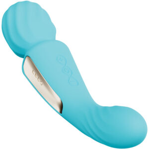 LELO Switch vibratore wand premium colore celeste