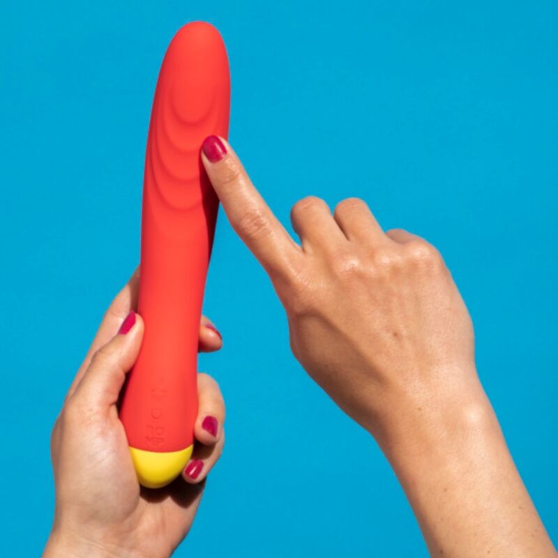 ROMP – HYPE VIBRATORE MULTIFUNZIONE PER IL PUNTO G ROSSO HYPE - ROMP - 2