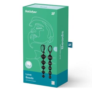 Palline anali Satisfyer Love Beads in silicone – set da 2 - Pack