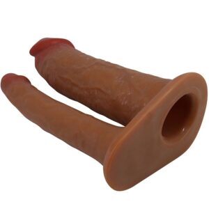 STRAP ON DOPPIO DILDO - PRETTY LOVE - 6