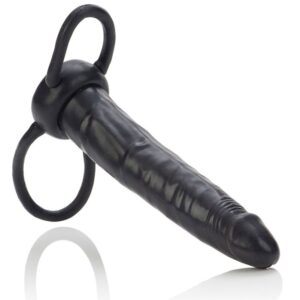 Supporto doppia penetrazione CalExotics Accommodator nero con doppio anello