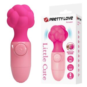 mini massaggiatore Anwen rosa Pretty Love con confezione