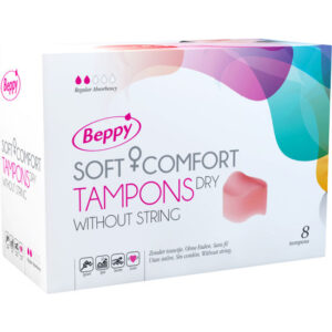 Beppy, tamponi senza filo, tamponi morbidi, Soft Comfort Dry, igiene mestruale, benessere intimo