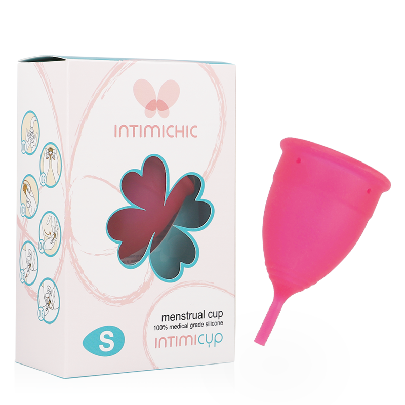 COPPETTA MESTRUALE IN SILICONE MEDICALE PER SALUTE INTIMA TAGLIA S - INTIMICHIC