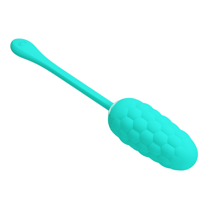 ovetto vibrante ricaricabile marina pretty love silicone azzurro